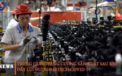 Hoạt động sản xuất của Trung Quốc tăng lên khi làn sóng COVID lắng xuống