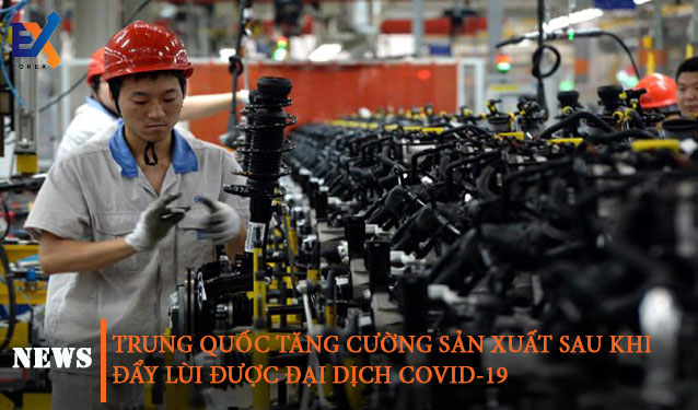 Hoạt động sản xuất của Trung Quốc tăng lên khi làn sóng COVID lắng xuống